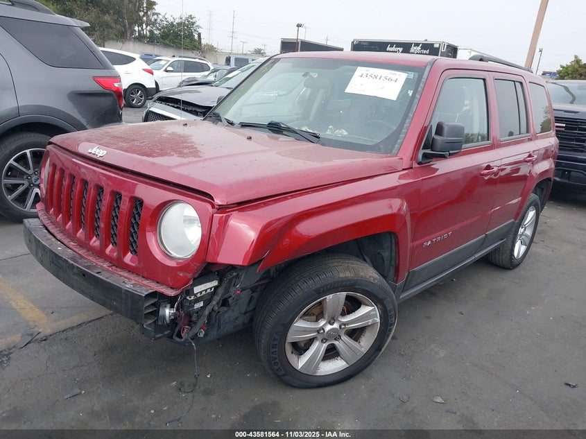 2015 JEEP PATRIOT LATITUDE 1C4NJPFA5FD209277