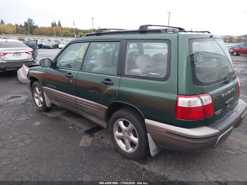 JF1SF65532H756916 2002 SUBARU FORESTER photo no. 3
