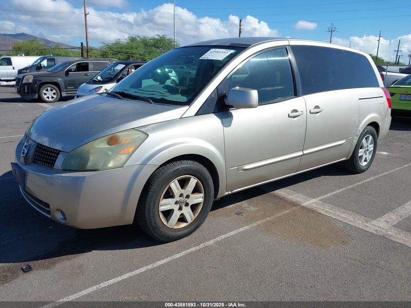5N1BV28U34N338641 2004 NISSAN QUEST photo no. 2