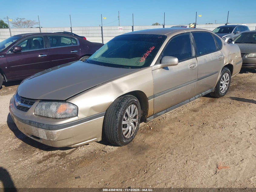 2G1WF52E059330211 2005 CHEVROLET IMPALA photo no. 2