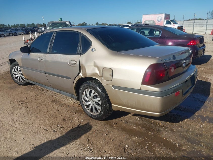 2G1WF52E059330211 2005 CHEVROLET IMPALA photo no. 3