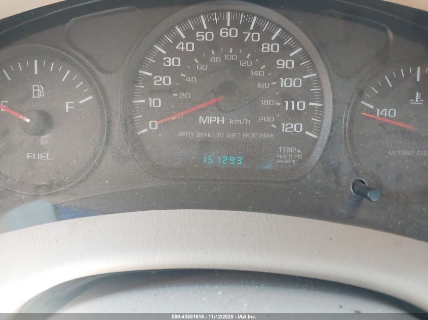 2005 Chevrolet Impala VIN: 2G1WF52E059330211 Lot: 43581616