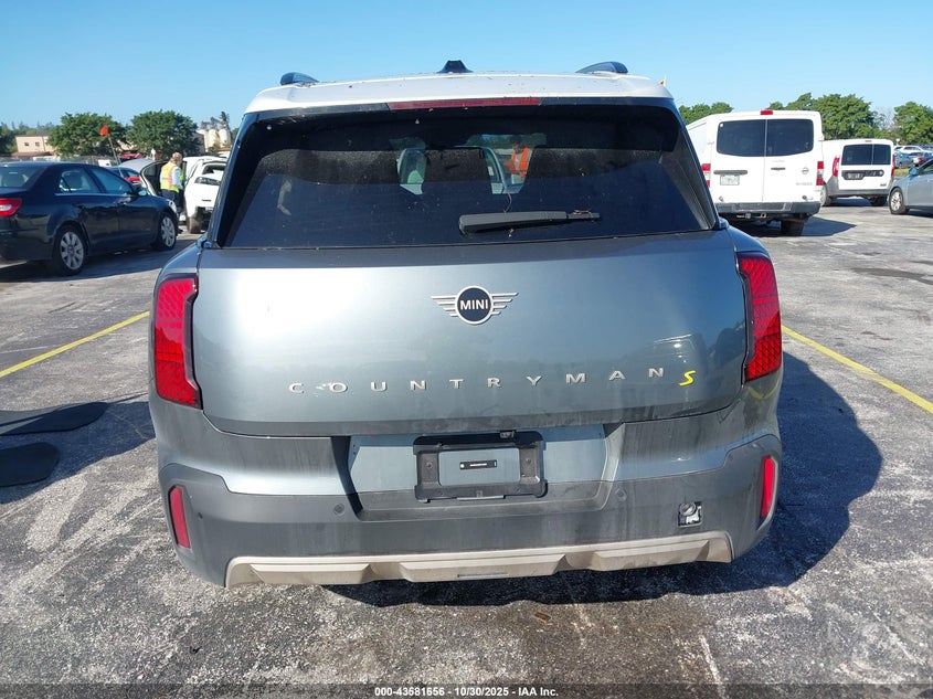 2025 Mini Se Countryman Se All4 VIN: WMZ53GA08S7R18867 Lot: 43581656