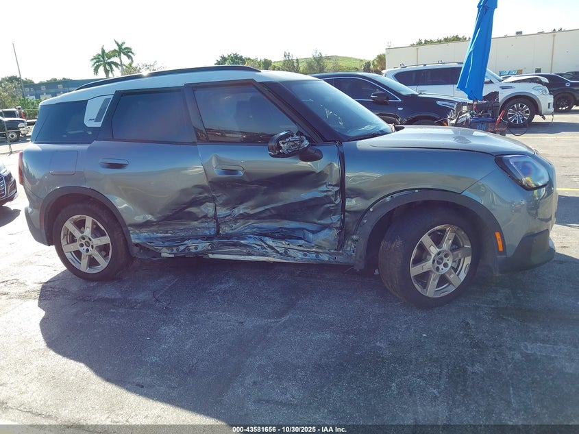 2025 Mini Se Countryman Se All4 VIN: WMZ53GA08S7R18867 Lot: 43581656
