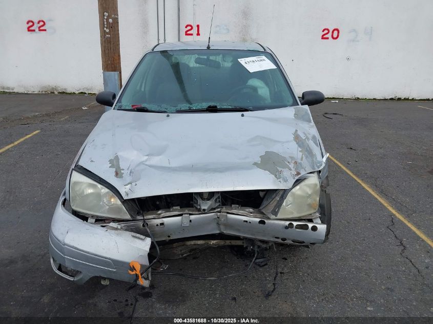 2006 Ford Focus Zx4 VIN: 1FAFP34N06W131065 Lot: 43581688