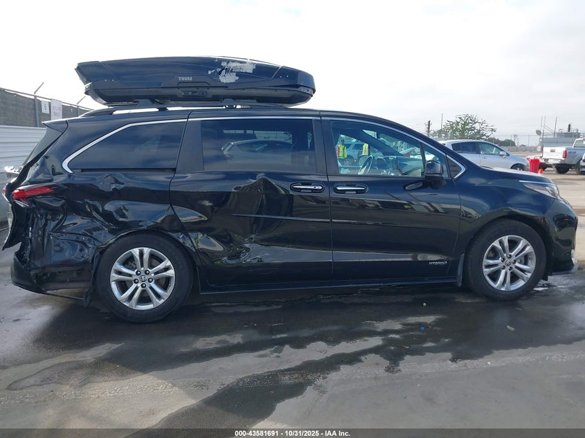 2021 Toyota Sienna Xse VIN: 5TDDSKFC6MS019311 Lot: 43581691