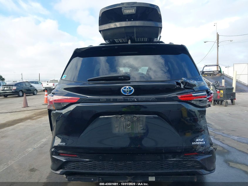 2021 Toyota Sienna Xse VIN: 5TDDSKFC6MS019311 Lot: 43581691