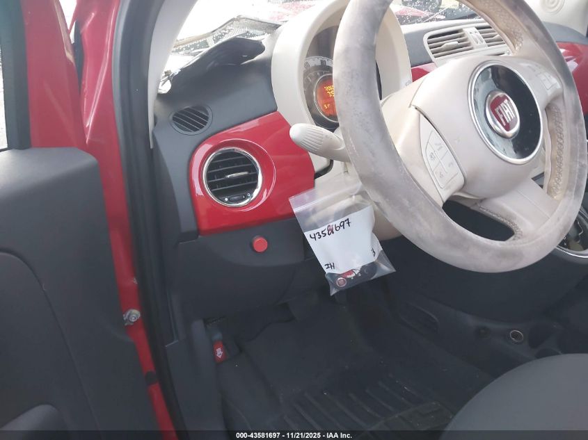 2013 Fiat 500C Pop VIN: 3C3CFFDR5DT688842 Lot: 43581697