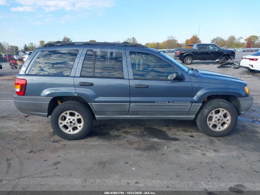 2001 Jeep Grand Cherokee Laredo VIN: 1J4GW48S41C636652 Lot: 43581704
