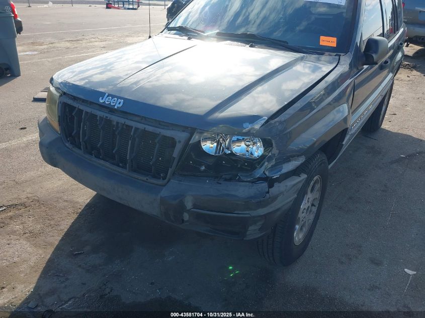 2001 Jeep Grand Cherokee Laredo VIN: 1J4GW48S41C636652 Lot: 43581704