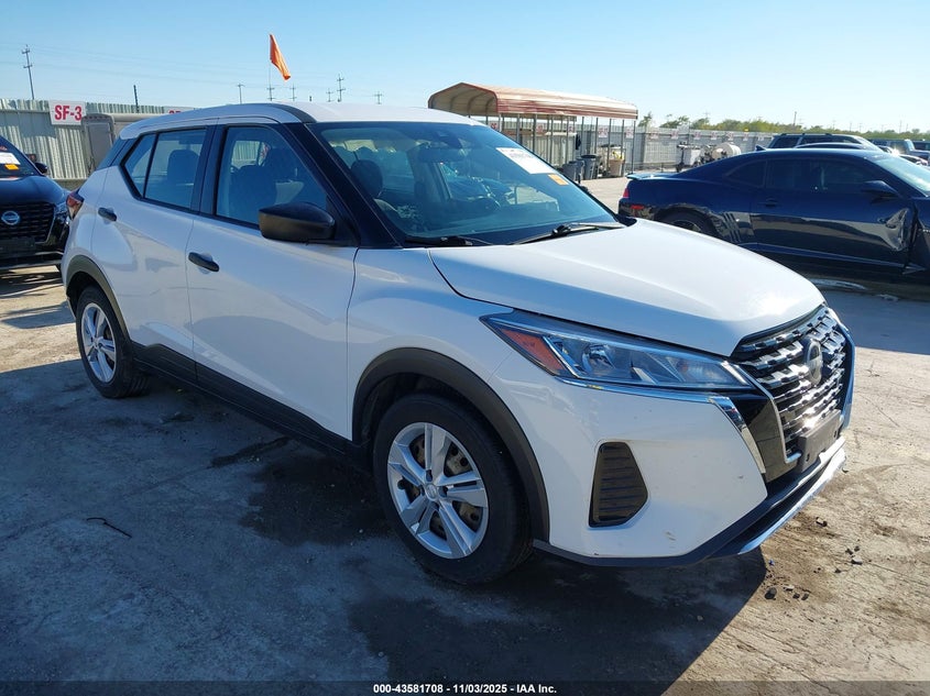 2022 NISSAN KICKS S XTRONIC CVT - 3N1CP5BVXNL505376