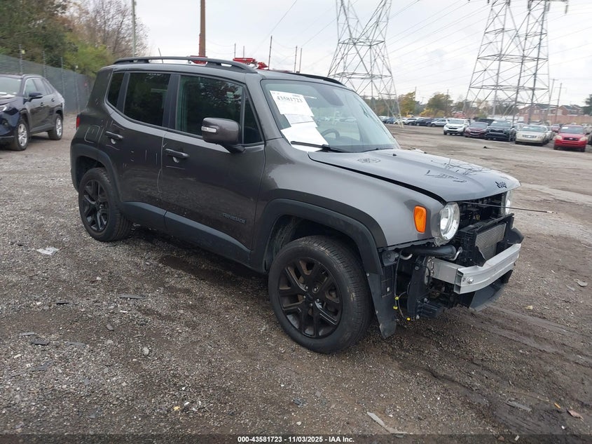 2017 JEEP RENEGADE ALTITUDE 4X4 - ZACCJBBB2HPG42553