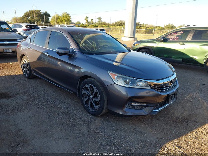 2017 HONDA ACCORD EX-L - 1HGCR2F88HA105291