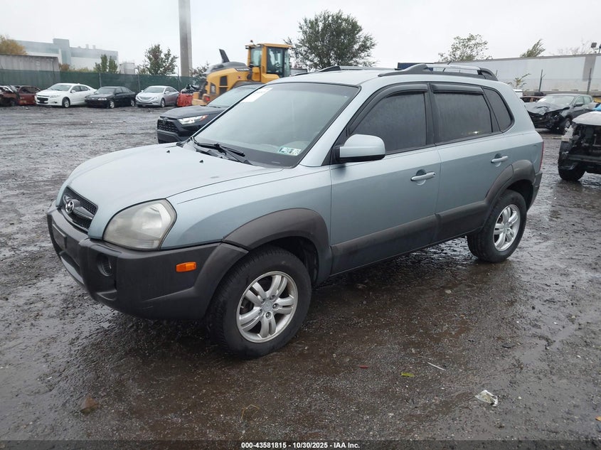 KM8JN72D76U349958 2006 HYUNDAI TUCSON photo no. 2