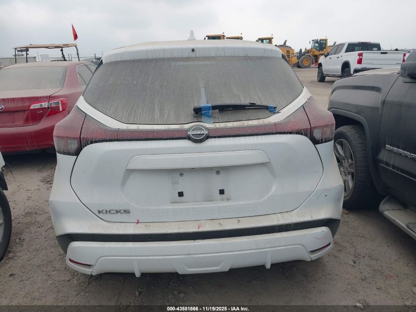 2022 Nissan Kicks S Xtronic Cvt VIN: 3N1CP5BVXNL479376 Lot: 43581866