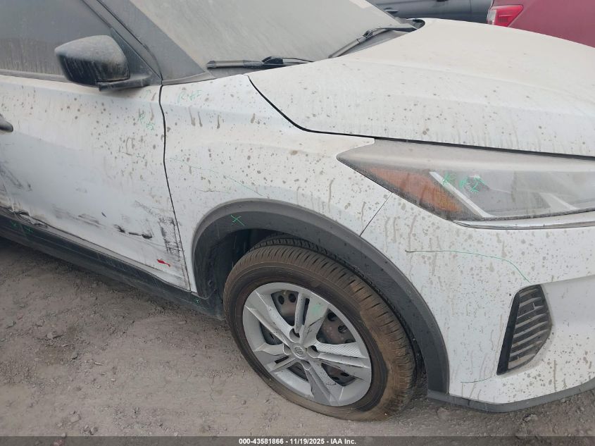 2022 Nissan Kicks S Xtronic Cvt VIN: 3N1CP5BVXNL479376 Lot: 43581866