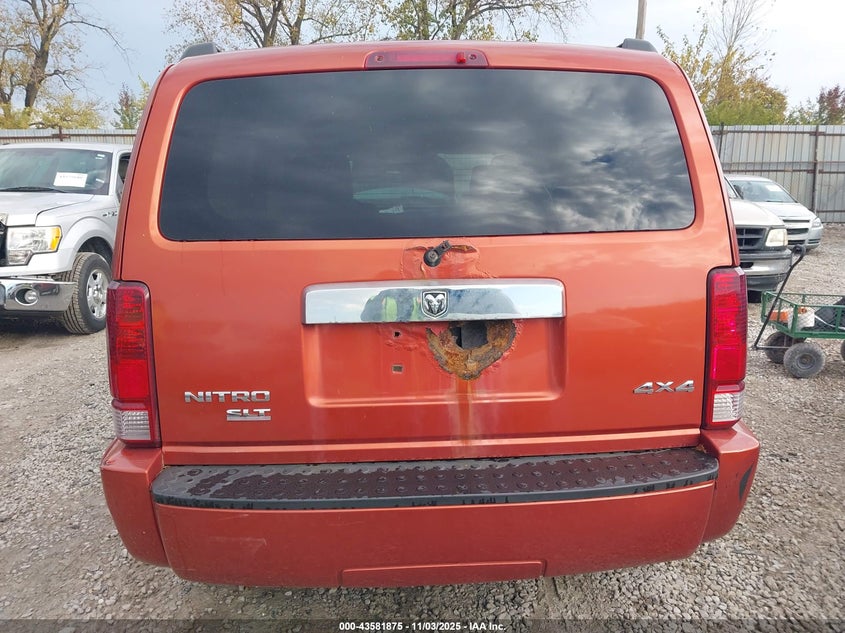 1D8GU58KX7W608879 2007 DODGE NITRO photo no. 6