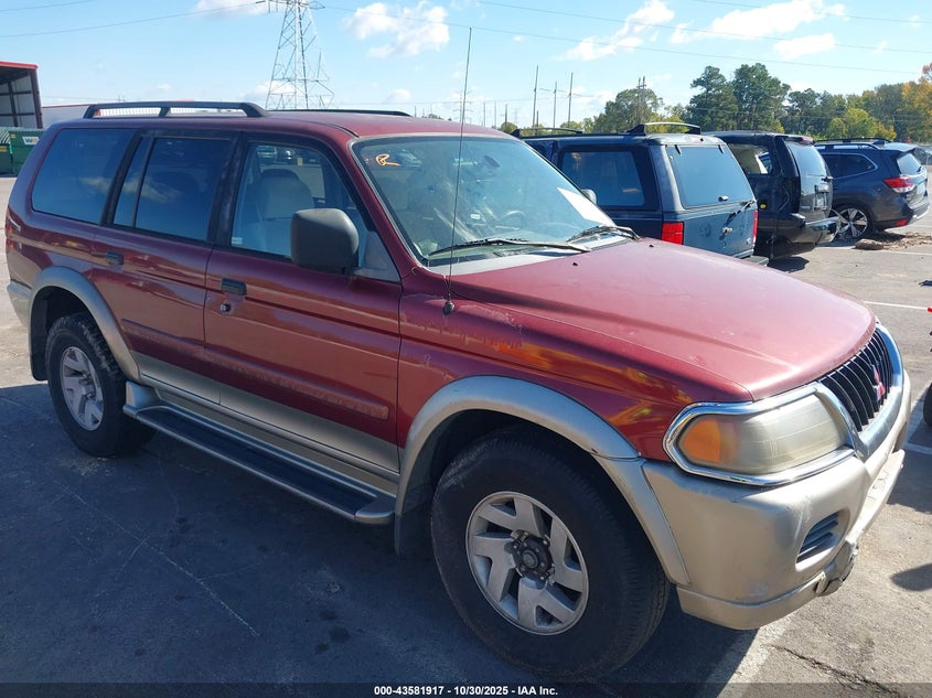 2001 Mitsubishi Montero Sport Xls
