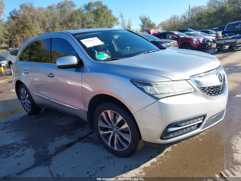 ACURA MDX TECHNOLOGY PKG W/ENTERTAINMENT PKG