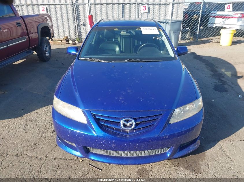 2003 Mazda Mazda6 S VIN: 1YVHP80D835M42770 Lot: 43582013