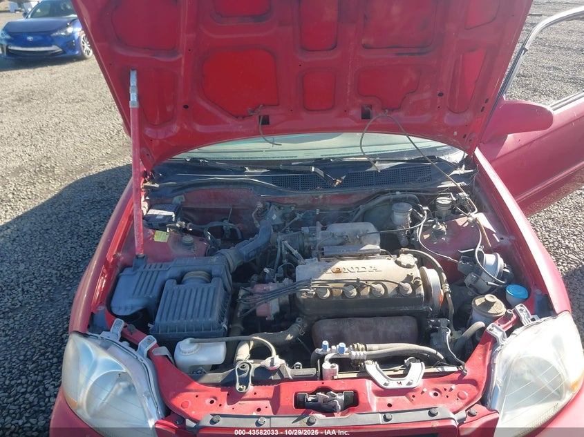 1998 Honda Civic Ex VIN: 1HGEJ8145WL038349 Lot: 43582033