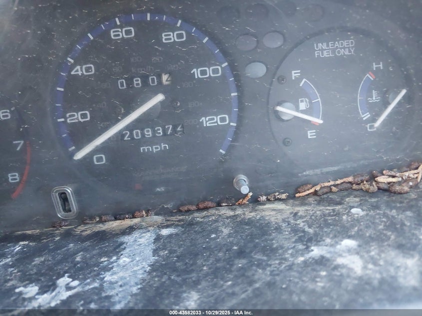 1998 Honda Civic Ex VIN: 1HGEJ8145WL038349 Lot: 43582033