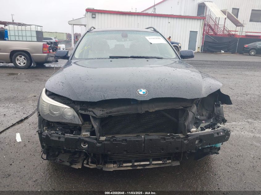 2008 BMW 535Xi VIN: WBAPT73568CX01509 Lot: 43582048