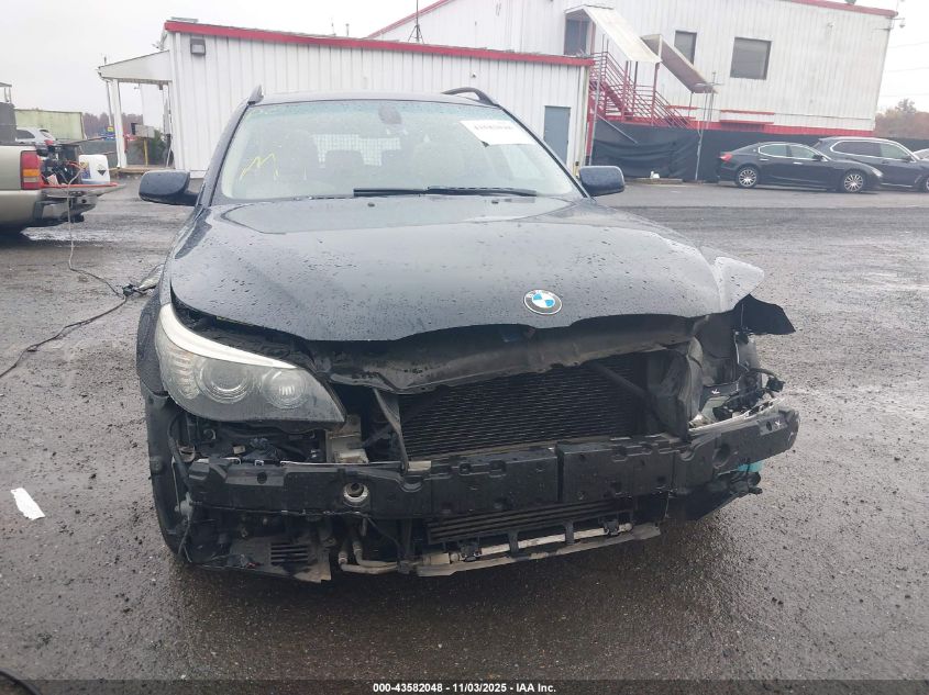 2008 BMW 535Xi VIN: WBAPT73568CX01509 Lot: 43582048