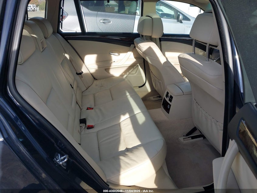 2008 BMW 535Xi VIN: WBAPT73568CX01509 Lot: 43582048