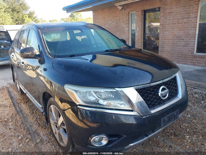 2015 NISSAN PATHFINDER PLATINUM - 5N1AR2MN2FC683754