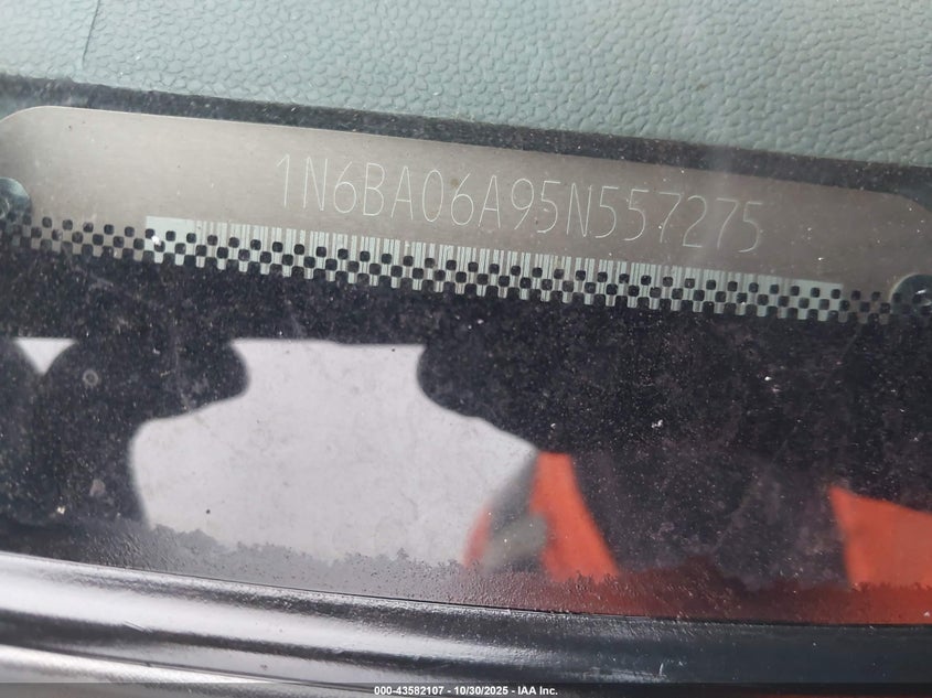1N6BA06A95N557275 2005 NISSAN TITAN photo no. 9