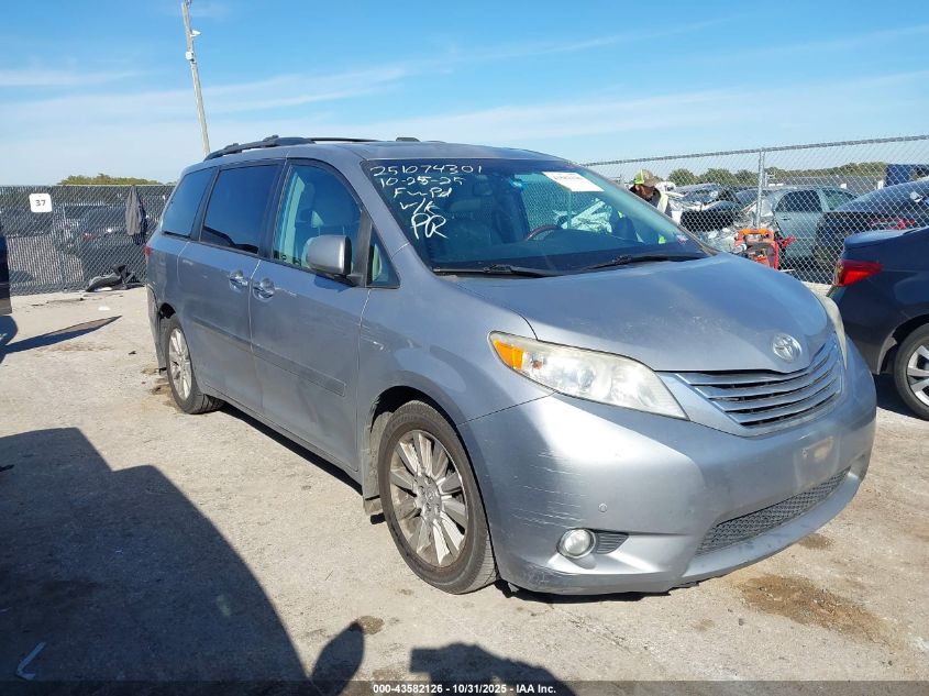 TOYOTA SIENNA LIMITED 7 PASSENGER