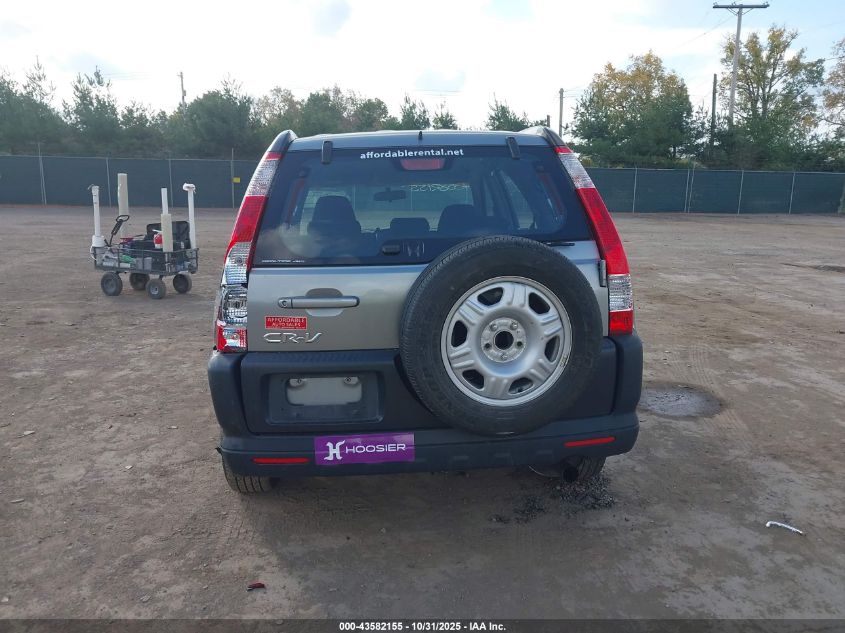 2005 Honda Cr-V Lx VIN: JHLRD78595C058881 Lot: 43582155