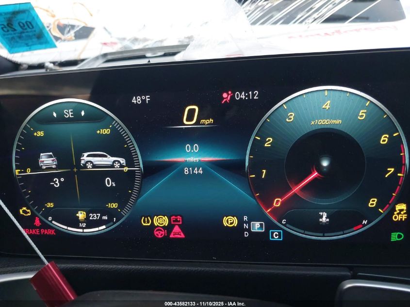 2023 Mercedes-Benz Glb 250 4Matic VIN: W1N4M4HB4PW305620 Lot: 43582133