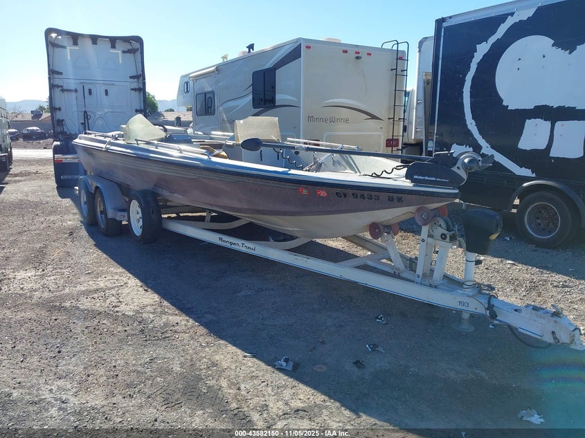 1984 RANGER BOAT/TRAILER auction photo 1