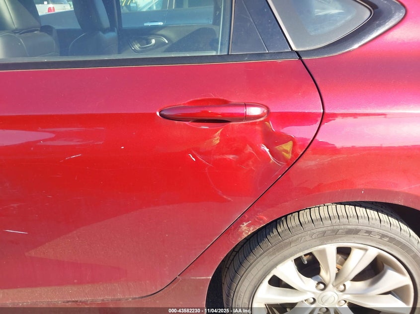 2015 CHRYSLER 200 S - 1C3CCCDG1FN544021