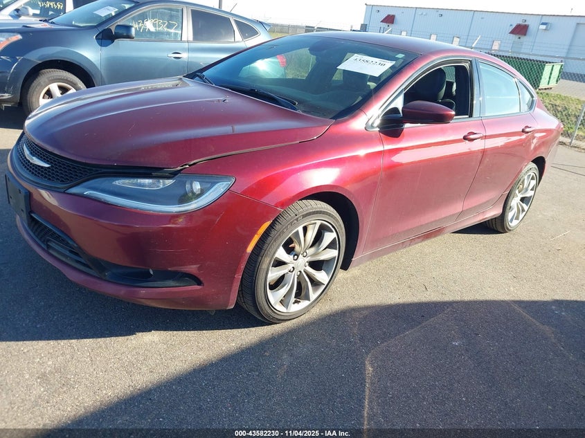2015 CHRYSLER 200 S - 1C3CCCDG1FN544021