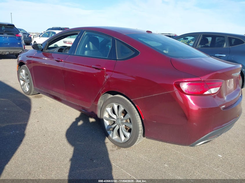 2015 CHRYSLER 200 S - 1C3CCCDG1FN544021