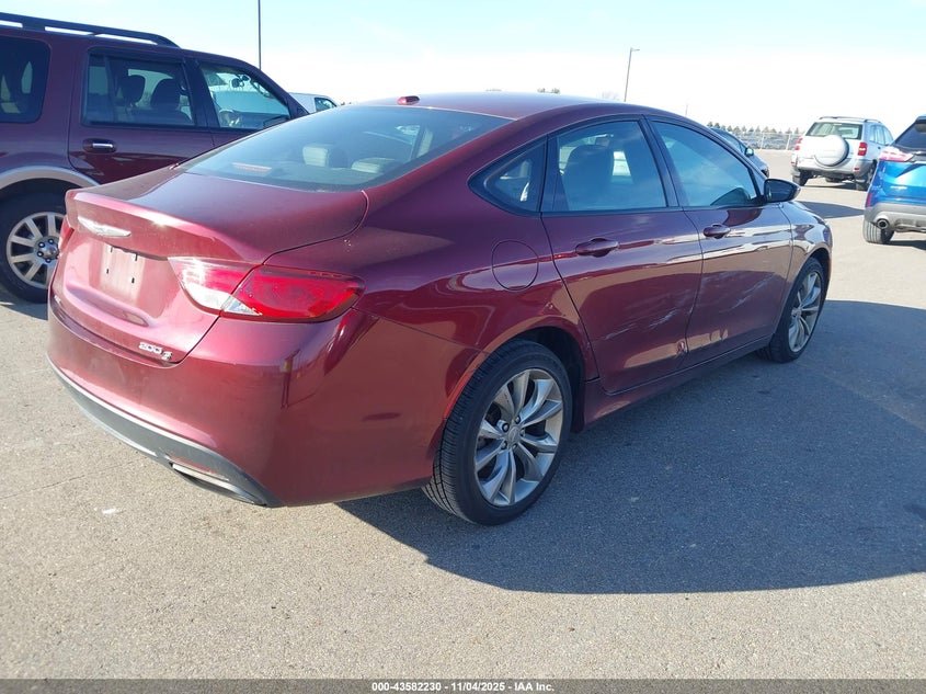 2015 CHRYSLER 200 S - 1C3CCCDG1FN544021