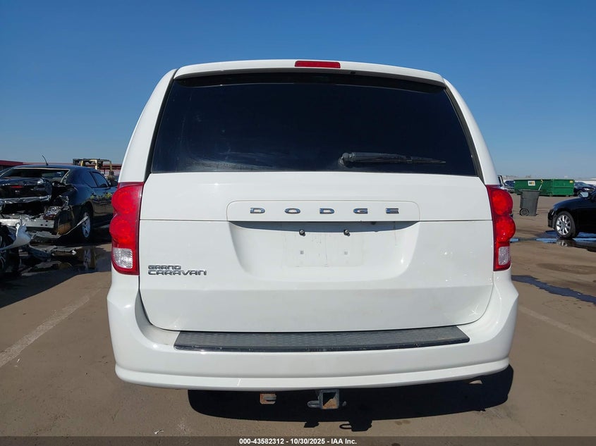 2015 Dodge Grand Caravan Se VIN: 2C4RDGBG3FR542755 Lot: 43582312