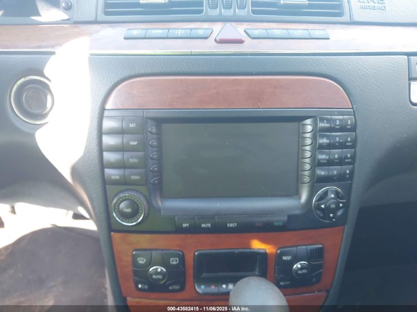 2004 Mercedes-Benz S 430 VIN: WDBNG70J34A414679 Lot: 43582415