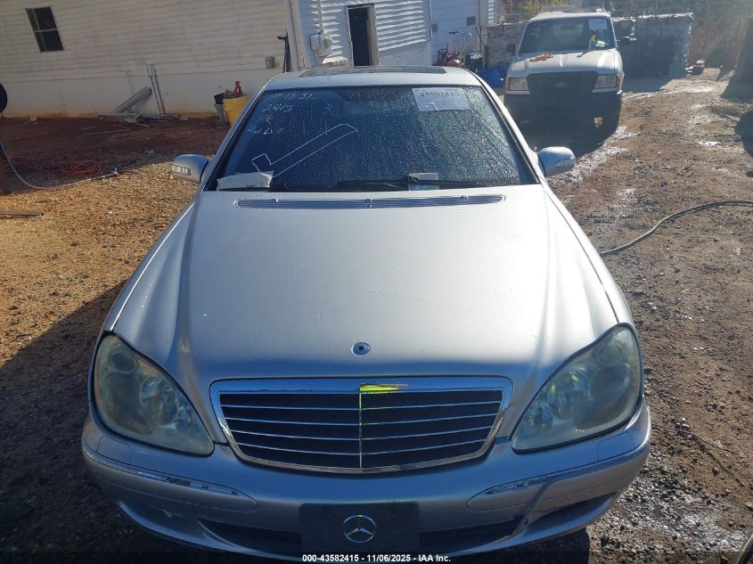 2004 Mercedes-Benz S 430 VIN: WDBNG70J34A414679 Lot: 43582415