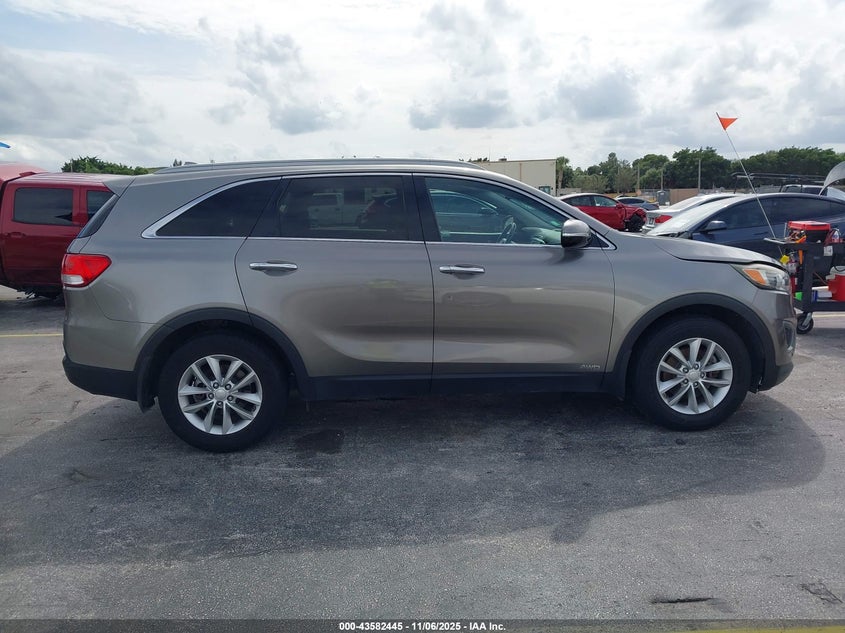 2016 Kia Sorento 2.4L Lx VIN: 5XYPGDA3XGG039709 Lot: 43582445