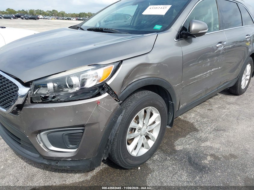 2016 Kia Sorento 2.4L Lx VIN: 5XYPGDA3XGG039709 Lot: 43582445