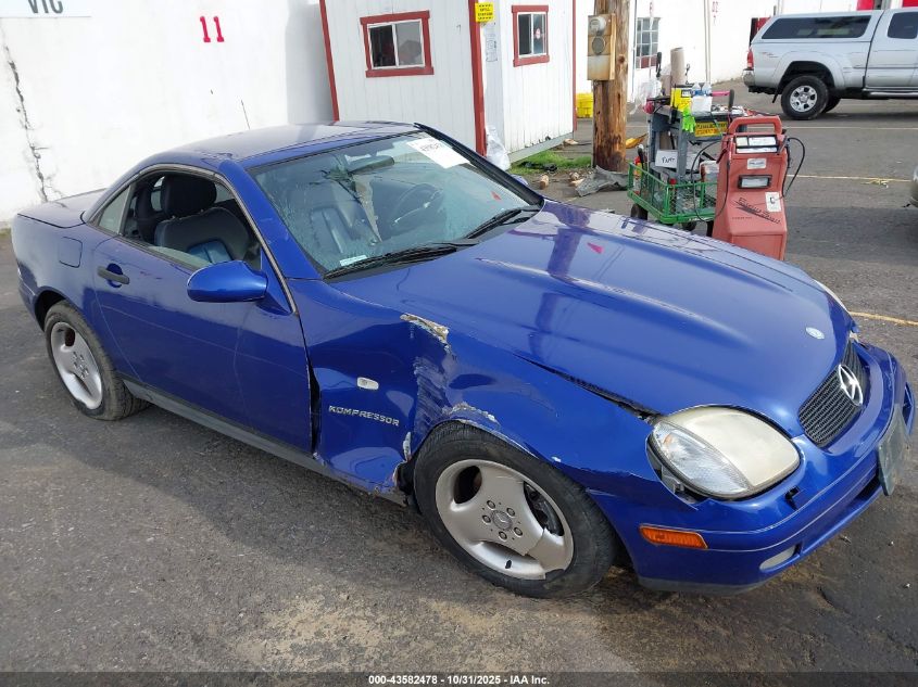 1998 Mercedes-Benz Slk 230 Kompressor VIN: WDBKK47F7WF065761 Lot: 43582478