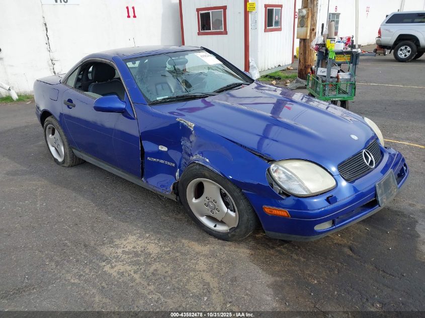1998 Mercedes-Benz Slk 230 Kompressor