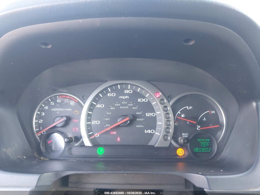 2003 Honda Pilot Ex-L VIN: 2HKYF18623H575515 Lot: 43582480