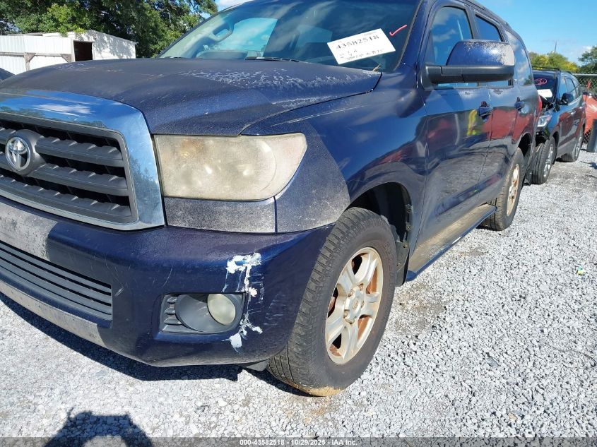 2008 Toyota Sequoia Sr5 5.7L V8 VIN: 5TDZY64A28S000273 Lot: 43582518
