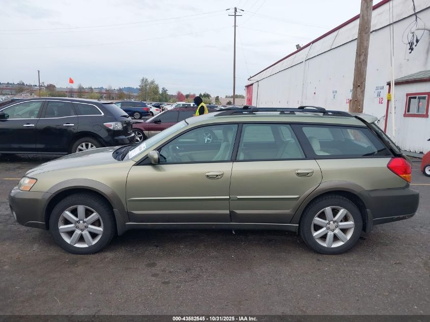 2007 Subaru Outback 2.5I VIN: 4S4BP61C577327782 Lot: 43582545