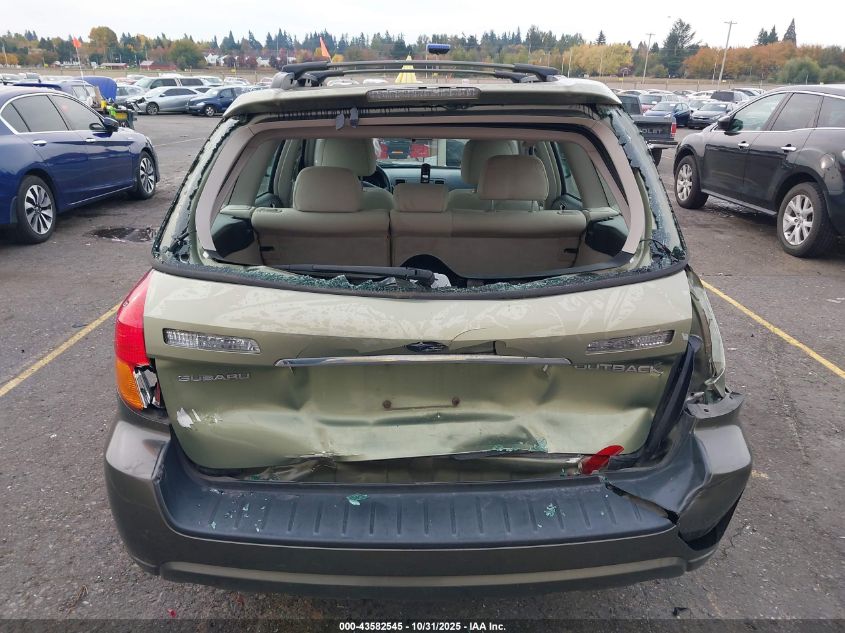 2007 Subaru Outback 2.5I VIN: 4S4BP61C577327782 Lot: 43582545